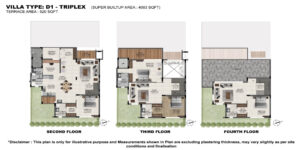 Valmark Cityville Triplex Floor Plans2